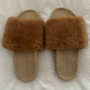Jenni Kayne shearling sandal